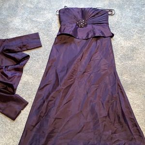 Purple dress with jacket💜